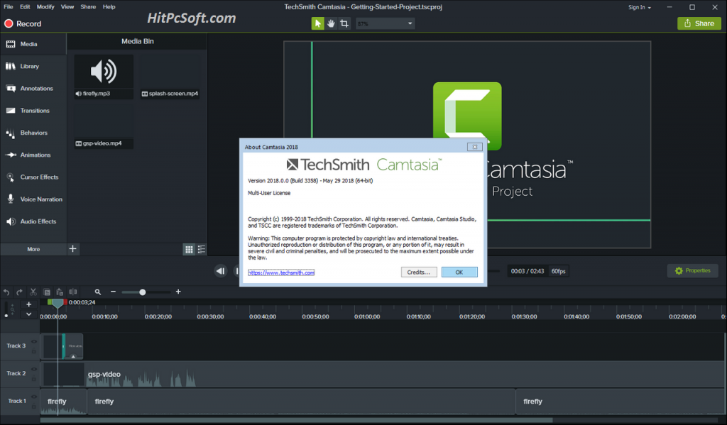 TechSmith Camtasia Crack 2020.0.12 Keys Download